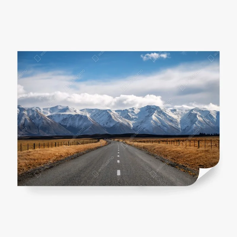 Fototapete eisberg und bergreflexionen in türkisfarbenem wasser – Wallnifity®