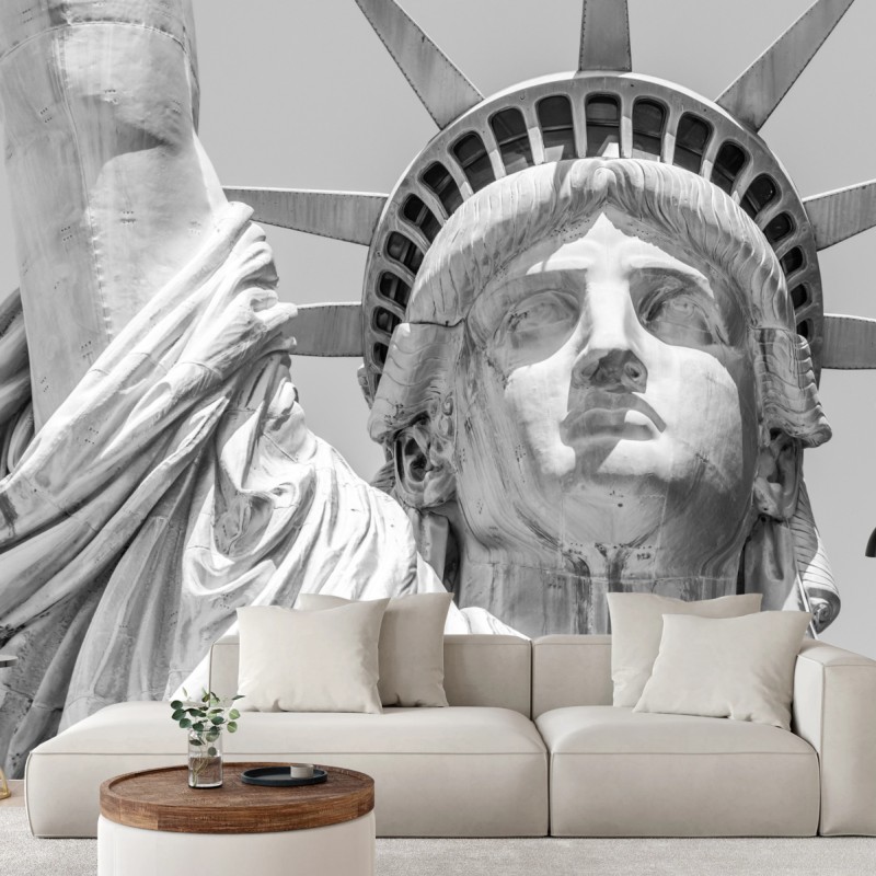 Fototapete Freiheitsstatue nahaufnahme – Wallnifity® Fototapete Freiheitsstatue nahaufnahme – Wallnifity®