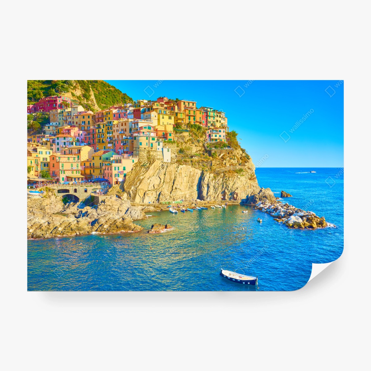 Fototapete buntes küstendorf in Cinque Terre – Wallnifity®