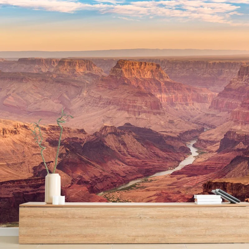 Fototapete Grand Canyon sonnenuntergang panorama – Wallnifity® Fototapete Grand Canyon sonnenuntergang panorama – Wallnifity®