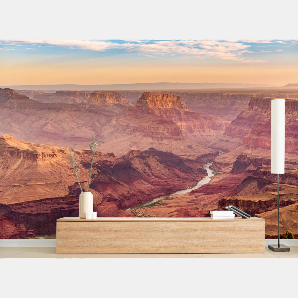 Fototapete Grand Canyon sonnenuntergang panorama – Wallnifity® Fototapete Grand Canyon sonnenuntergang panorama – Wallnifity®