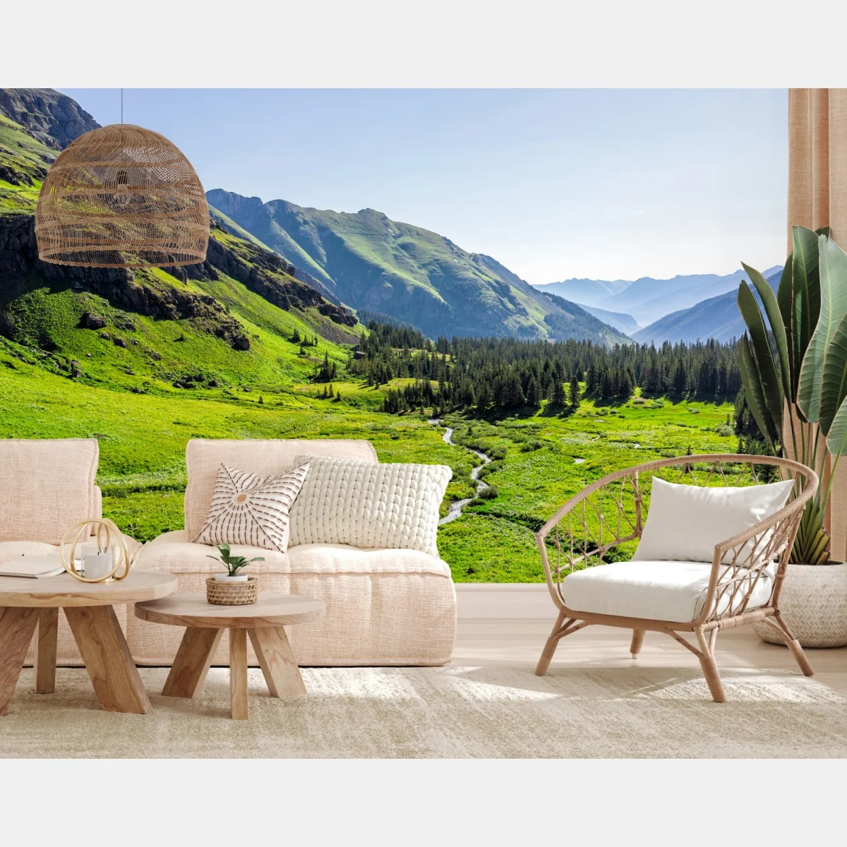 Fototapete ruhiges alpenthal – Wallnifity® Fototapete ruhiges alpenthal – Wallnifity®