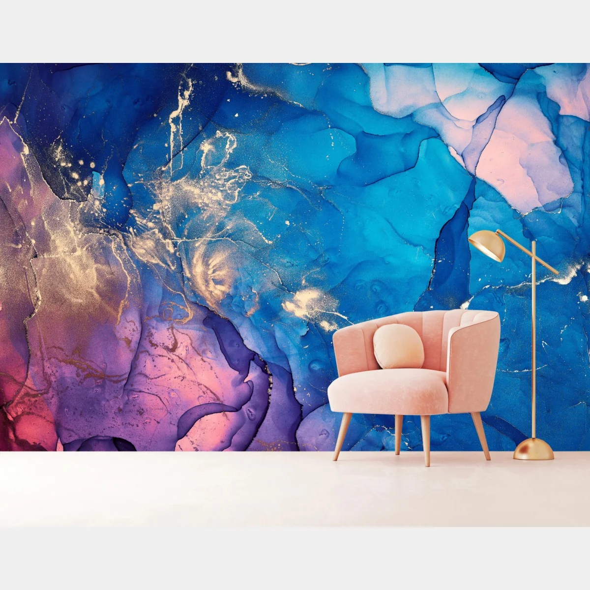 Fototapete blaue marmorierte alkoholtinten abstraktion – Wallnifity® Fototapete blaue marmorierte alkoholtinten abstraktion – Wallnifity®
