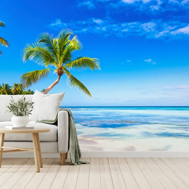 Fototapete tropischer palmenstrand – Wallnifity® Fototapete tropischer palmenstrand – Wallnifity®