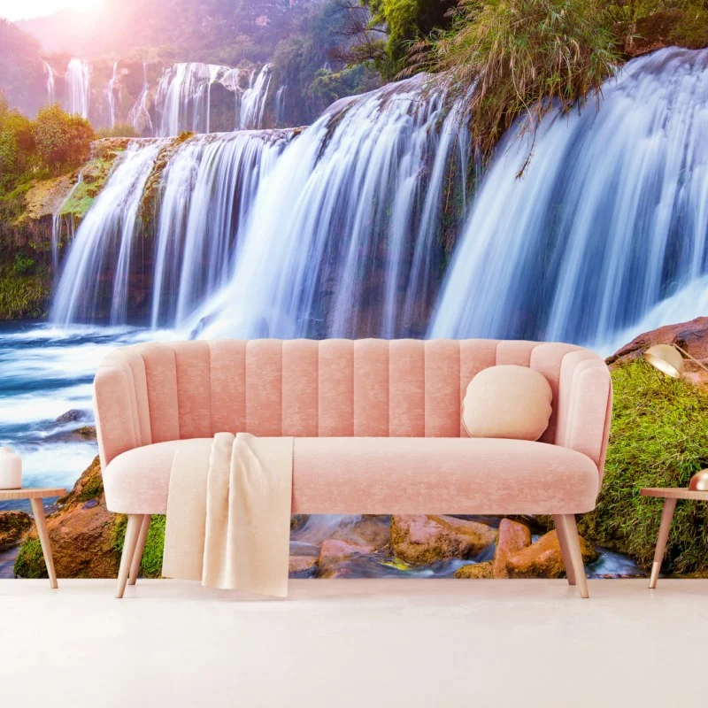 Fototapete Jiulong wasserfall in Luoping, China