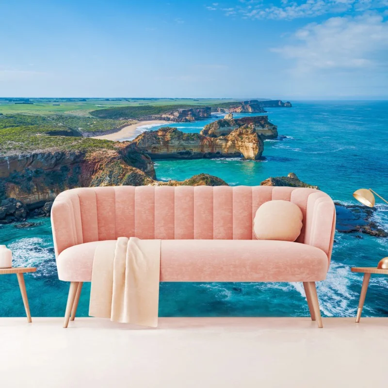 Fototapete Great Ocean Road küstenpanorama – Wallnifity®