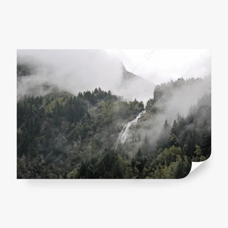 Fototapete nordlicht über Vestrahorn, Stokksnes – Wallnifity®