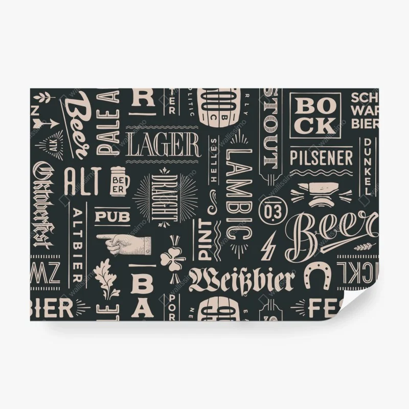 Fototapete vintage weltkarte – Wallnifity®