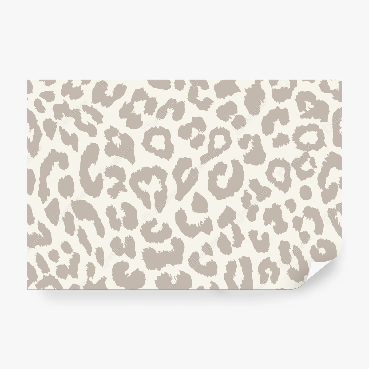 Fototapete neutrales beiges leopardenmuster – Wallnifity®