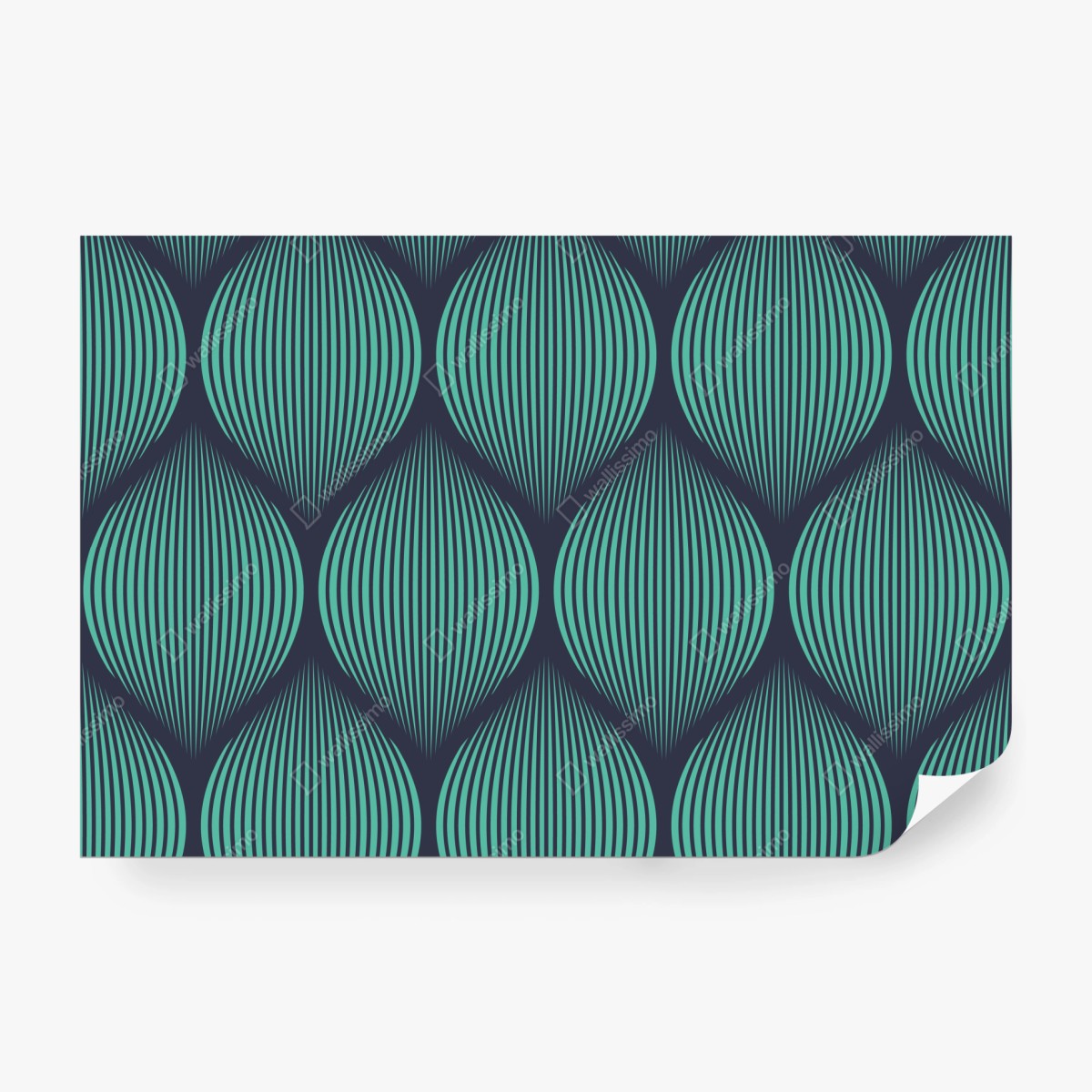 Fototapete türkis geometrisches tropfenmuster – Wallnifity® Fototapete türkis geometrisches tropfenmuster – Wallnifity®