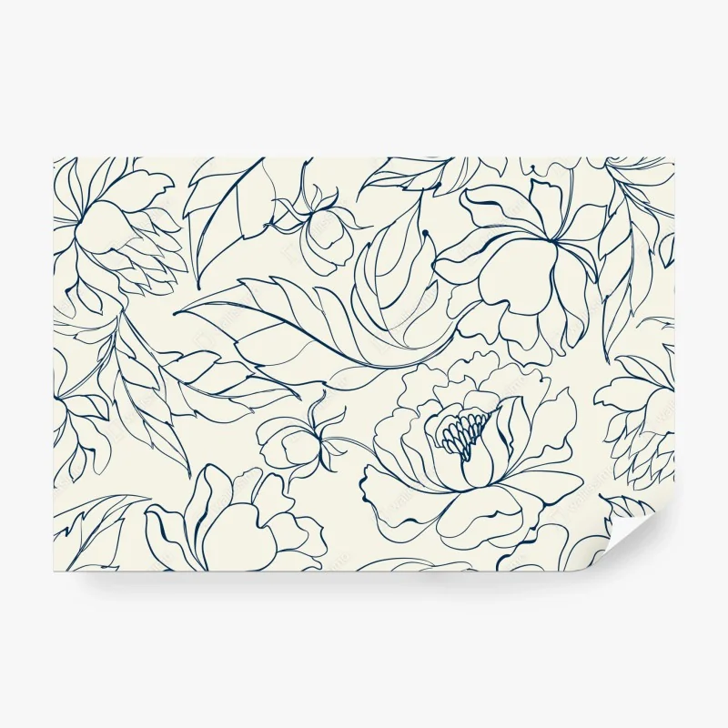 Fototapete muster mit doppeldeckern auf türkisgrund – Wallnifity®