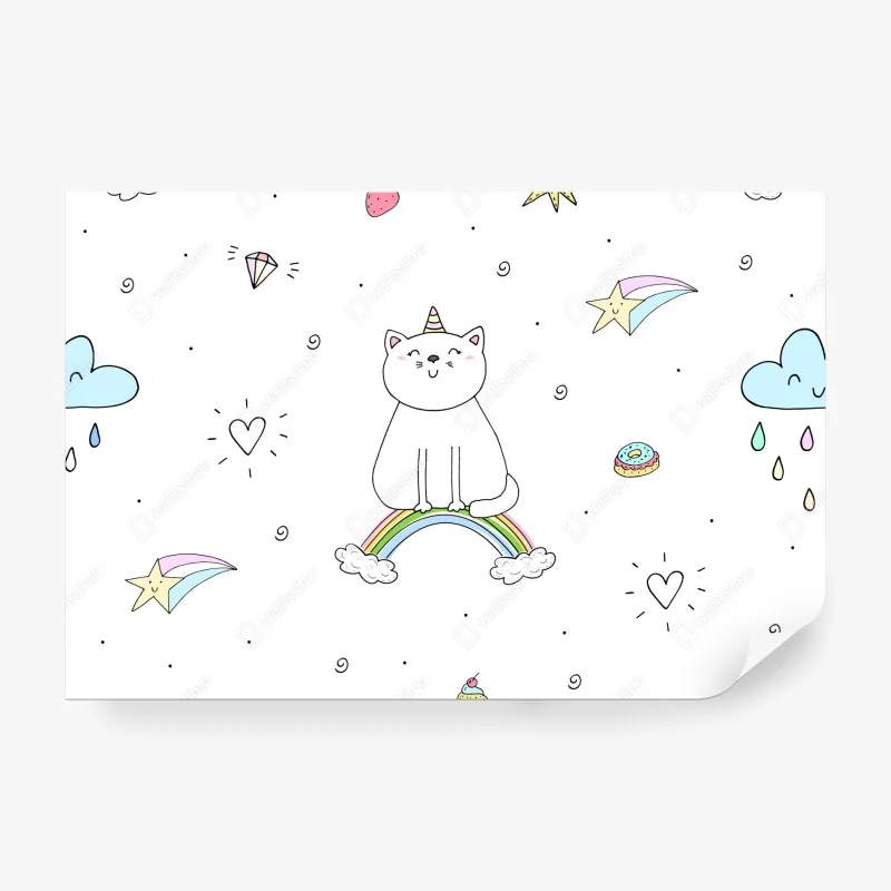 Fototapete goldenes art deco muster – Wallnifity®