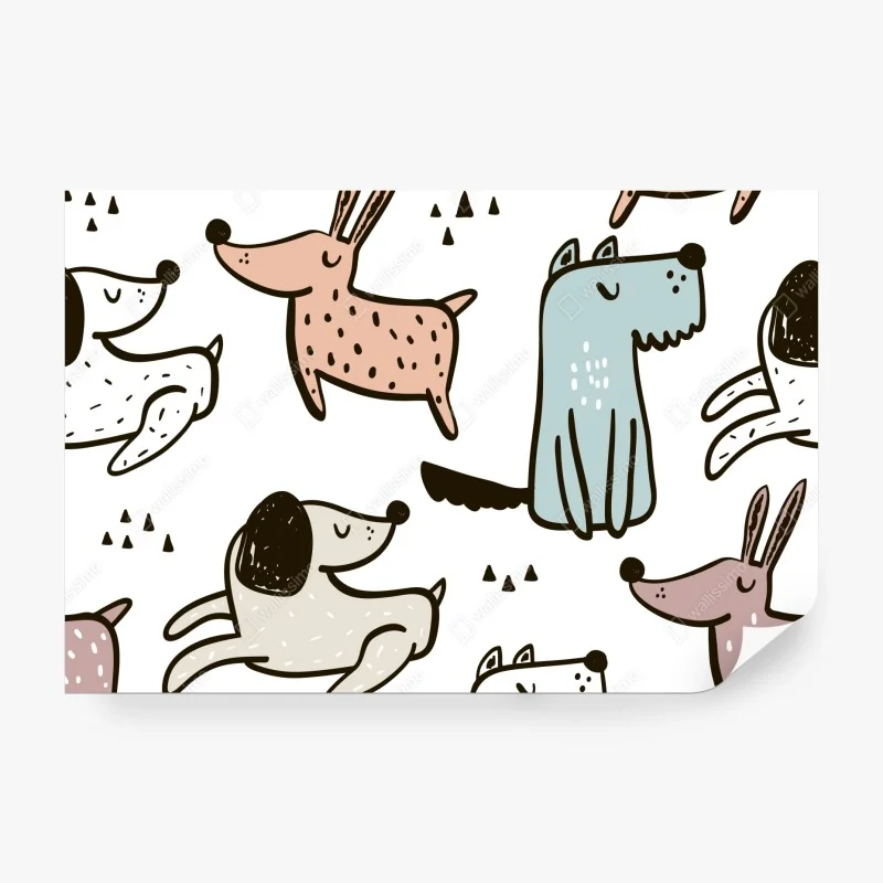 Fototapete pastell tropischer flamingo garten – Wallnifity®