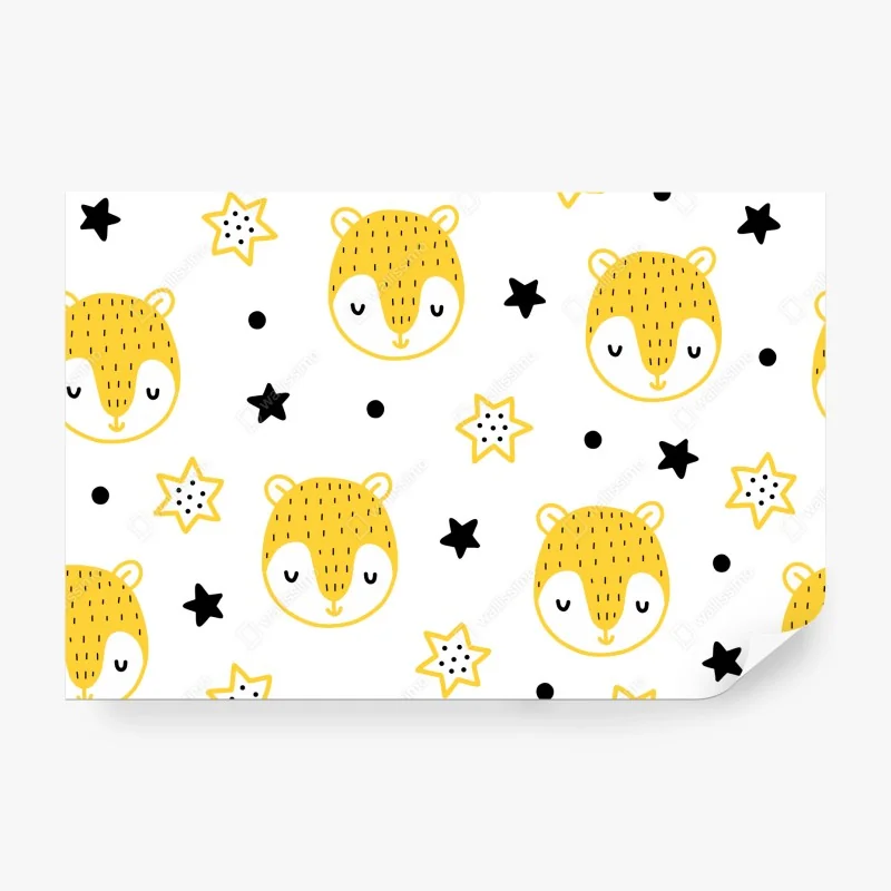 Fototapete tropischer sonnenuntergang mit palmen – Wallnifity®