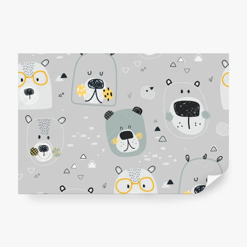 Fototapete ruhiger wasserfall im smaragdgrünen wald – Wallnifity®