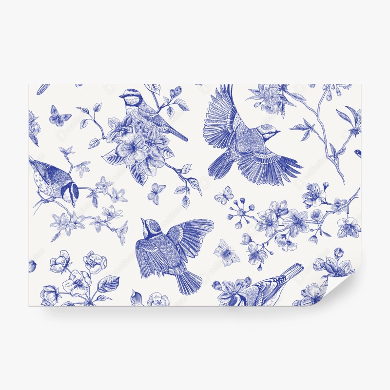 Fototapete goldenes geometrisches weizenmuster – Wallnifity®