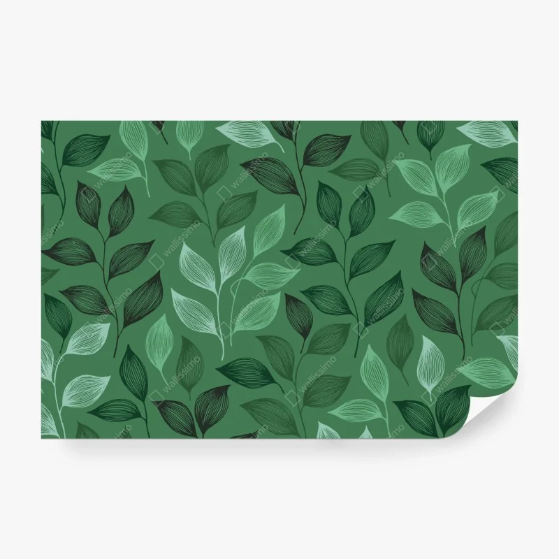 Fototapete lebendige abstrakte gesichter mit katze und vogel – Wallnifity®