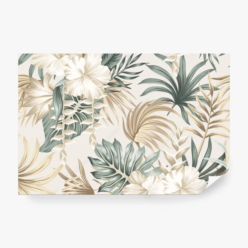 Fototapete lächelnde planeten im verspielten weltraummuster – Wallnifity®