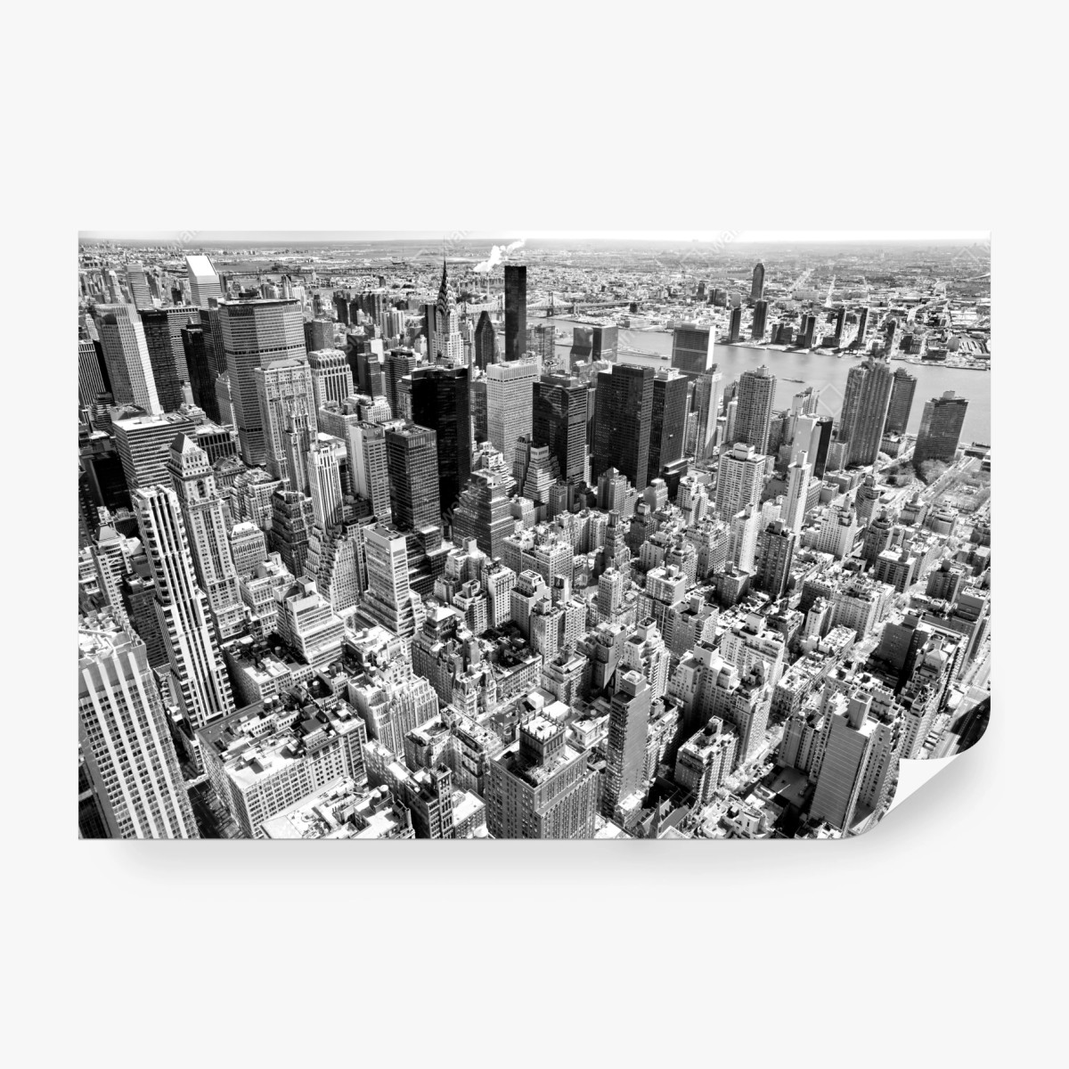 Fototapete luftaufnahme der skyline von Manhattan in schwarzweiß – Wallnifity® Fototapete luftaufnahme der skyline von Manhattan in schwarzweiß – Wallnifity®