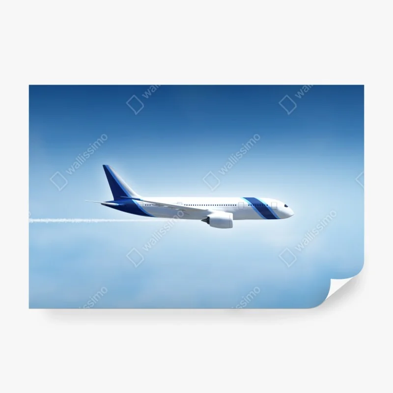 Fototapete herbstliche berglandschaft mit fluss – Wallnifity®