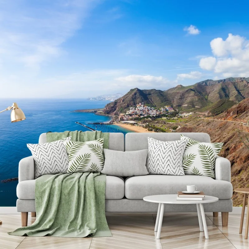 Fototapete strand Las Teresitas, panorama Teneriffa – Wallnifity® Fototapete strand Las Teresitas, panorama Teneriffa – Wallnifity®