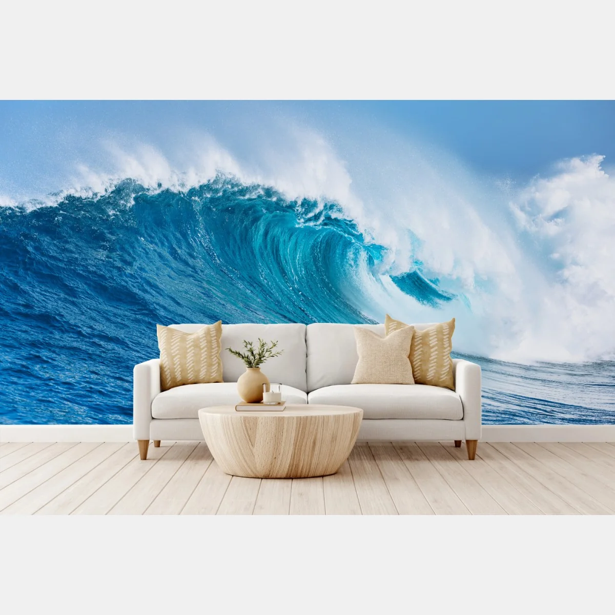 Fototapete majestätische türkisfarbene ozeanwelle – Wallnifity® Fototapete majestätische türkisfarbene ozeanwelle – Wallnifity®