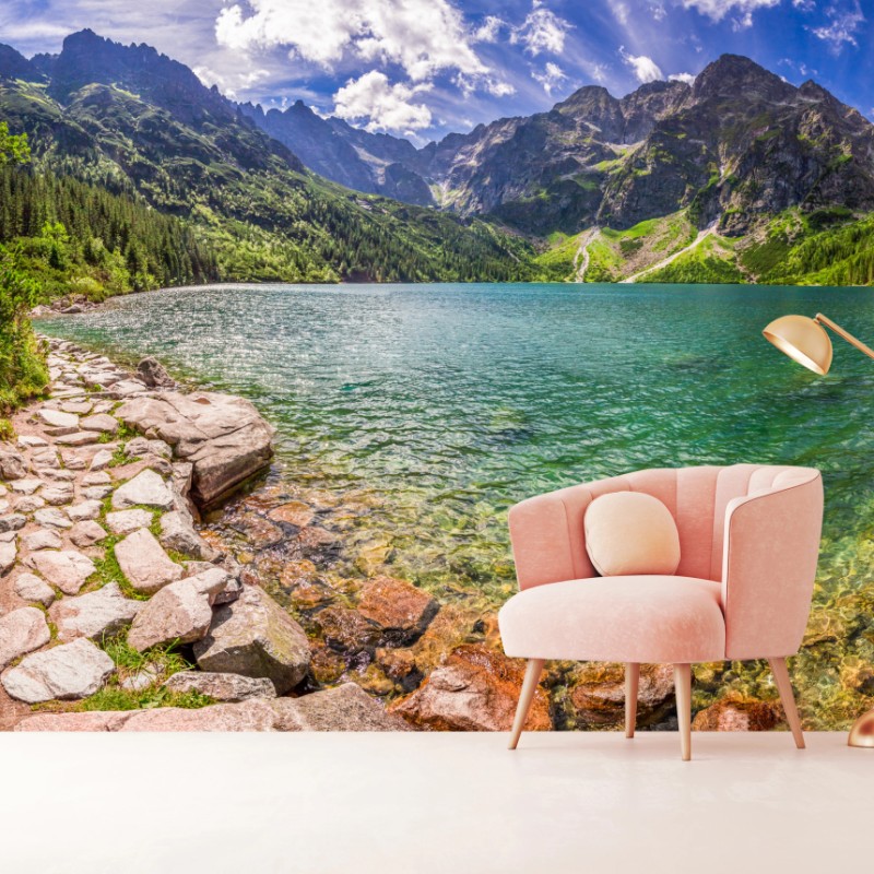 Fototapete panorama Morskie Oko, Tatra