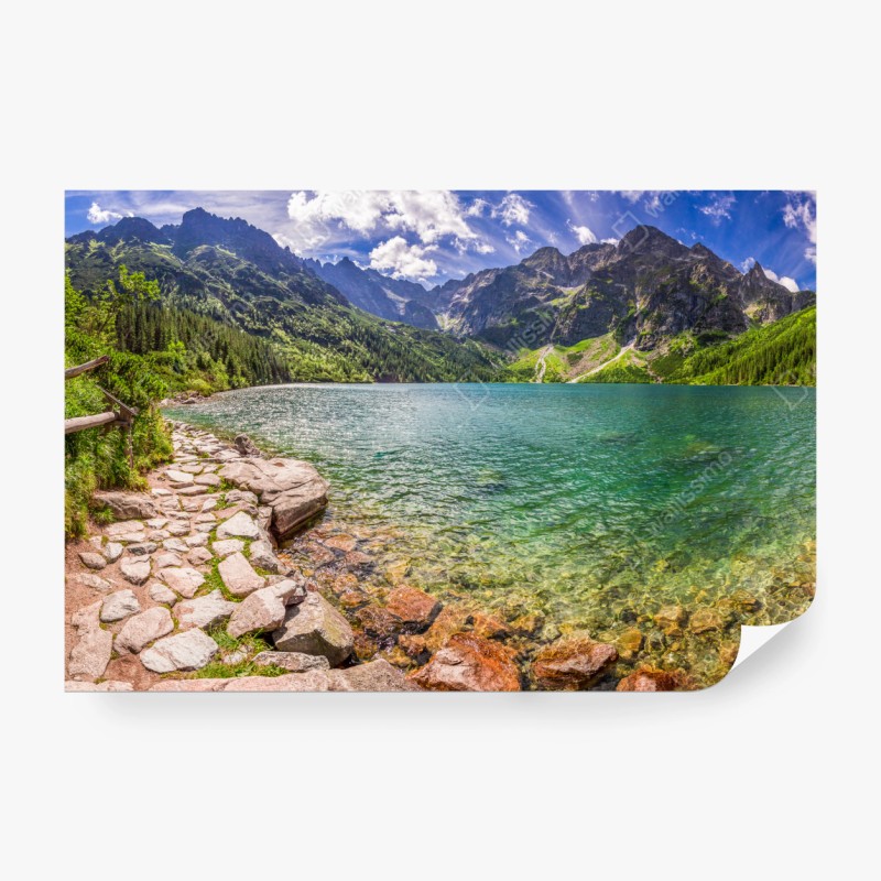 Fototapete panorama Morskie Oko, Tatra