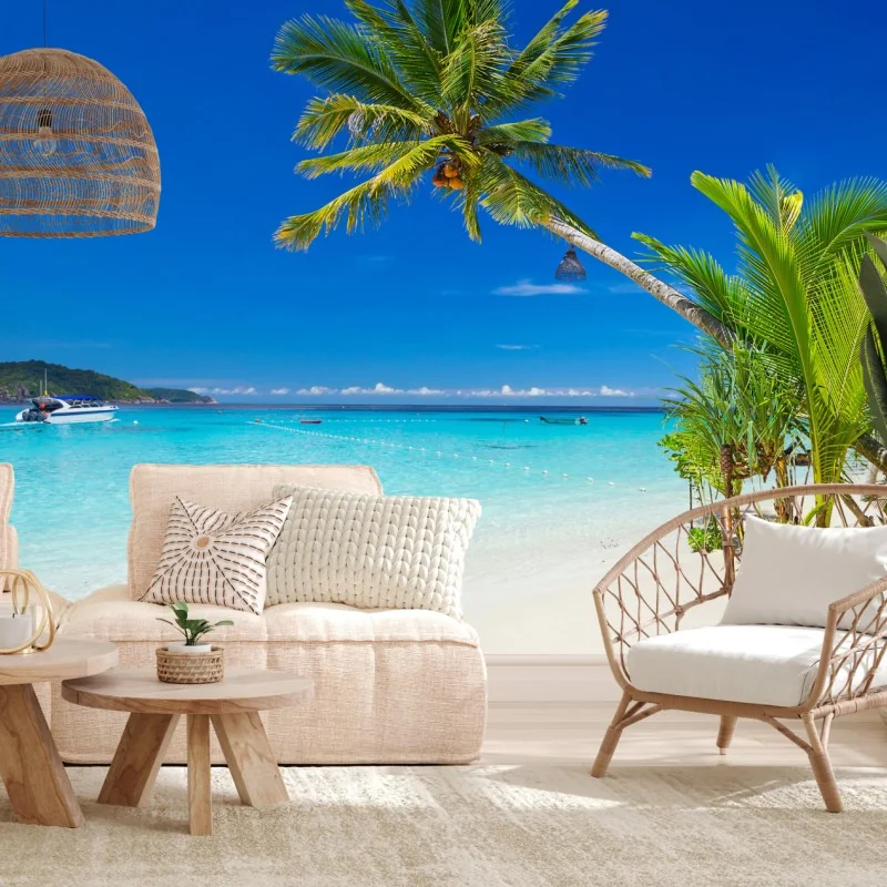 Fototapete tropischer strand in Thailand – Wallnifity®