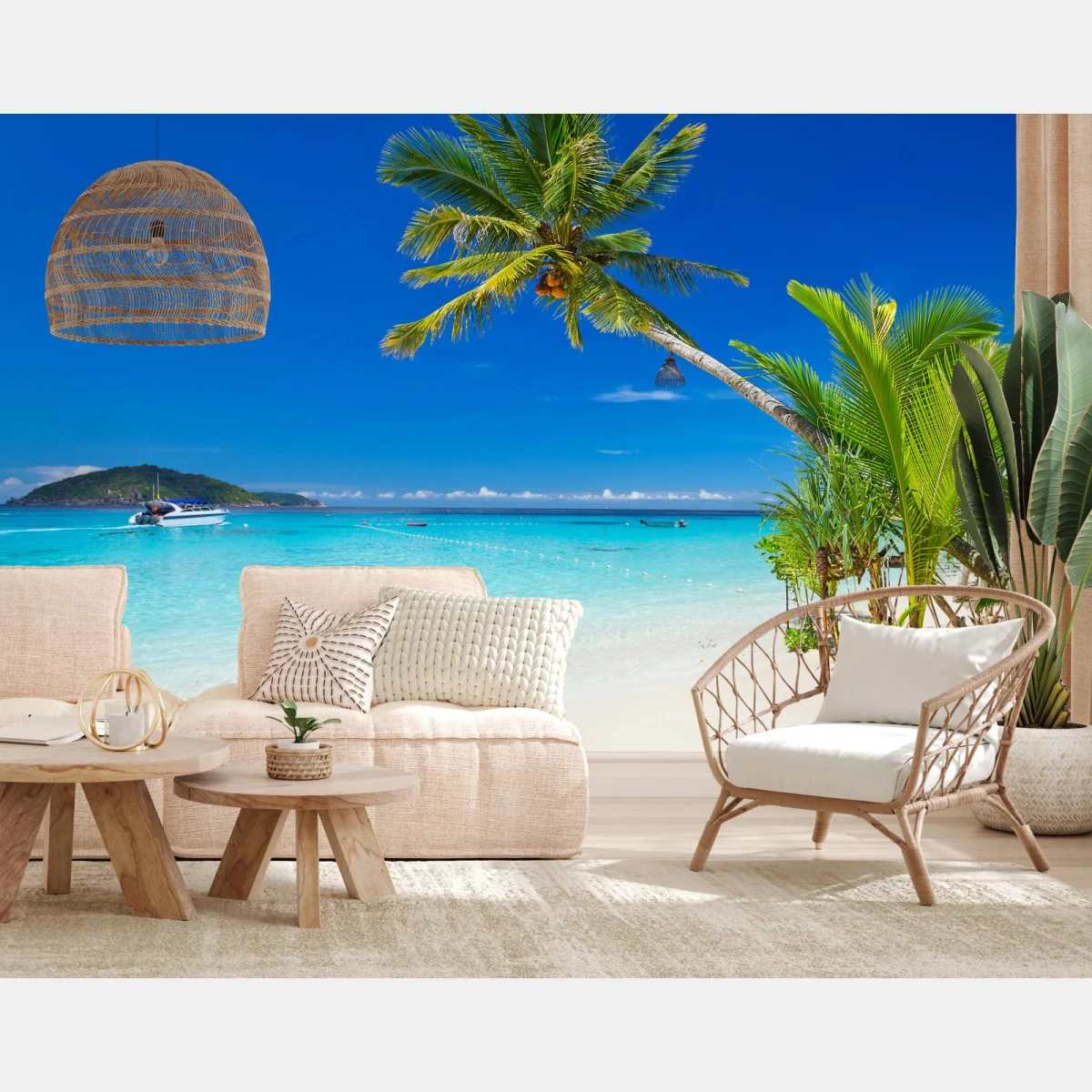 Fototapete tropischer strand in Thailand – Wallnifity®