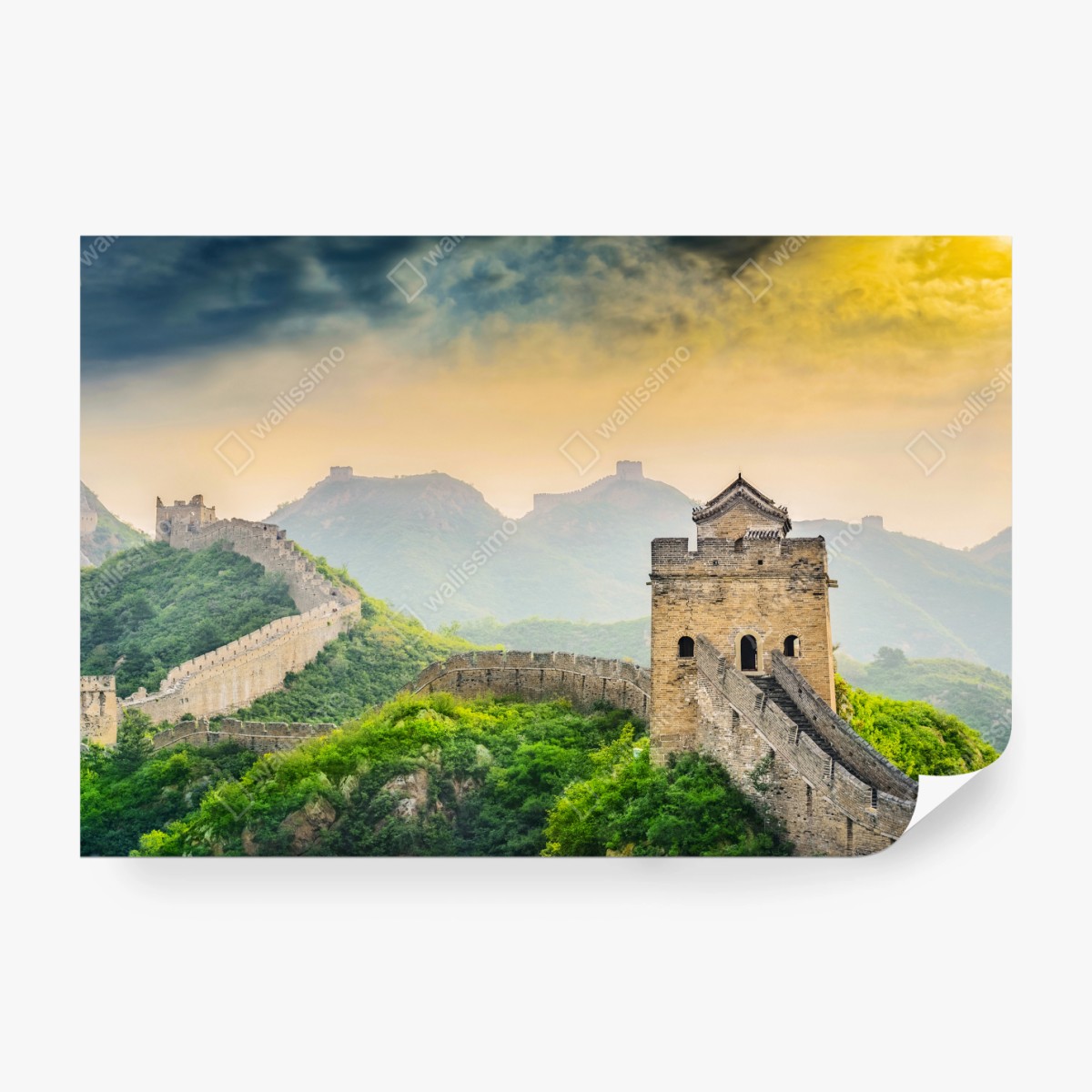 Fototapete sonnenaufgang über der Chinesischen Mauer – Wallnifity® Fototapete sonnenaufgang über der Chinesischen Mauer – Wallnifity®