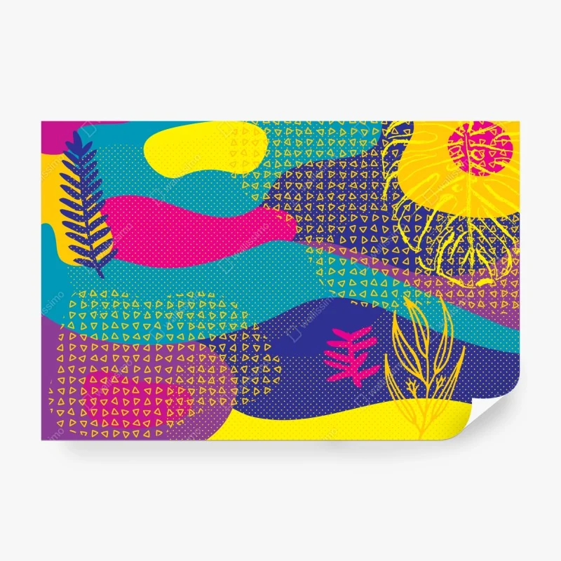 Fototapete tiefblauer marmor abstrakt – Wallnifity®