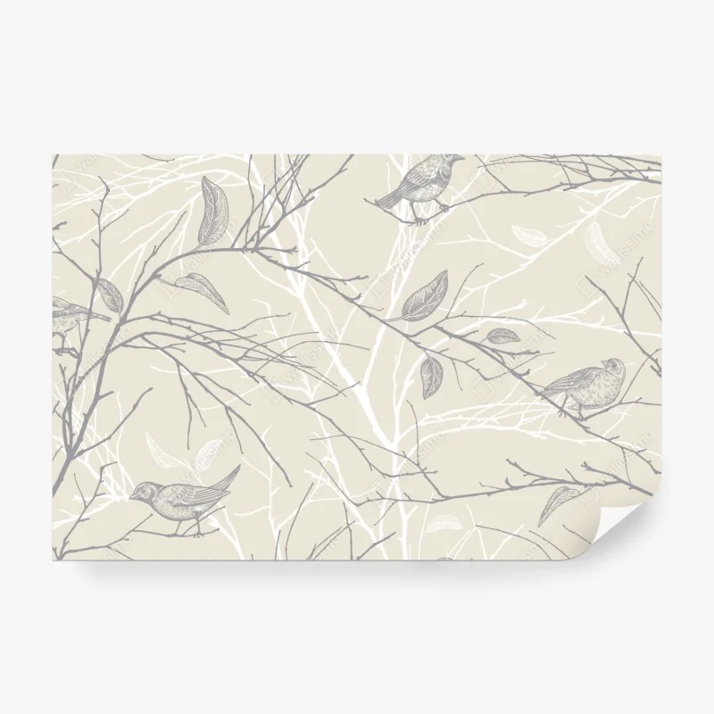 Fototapete pastell dschungel tier muster – Wallnifity®