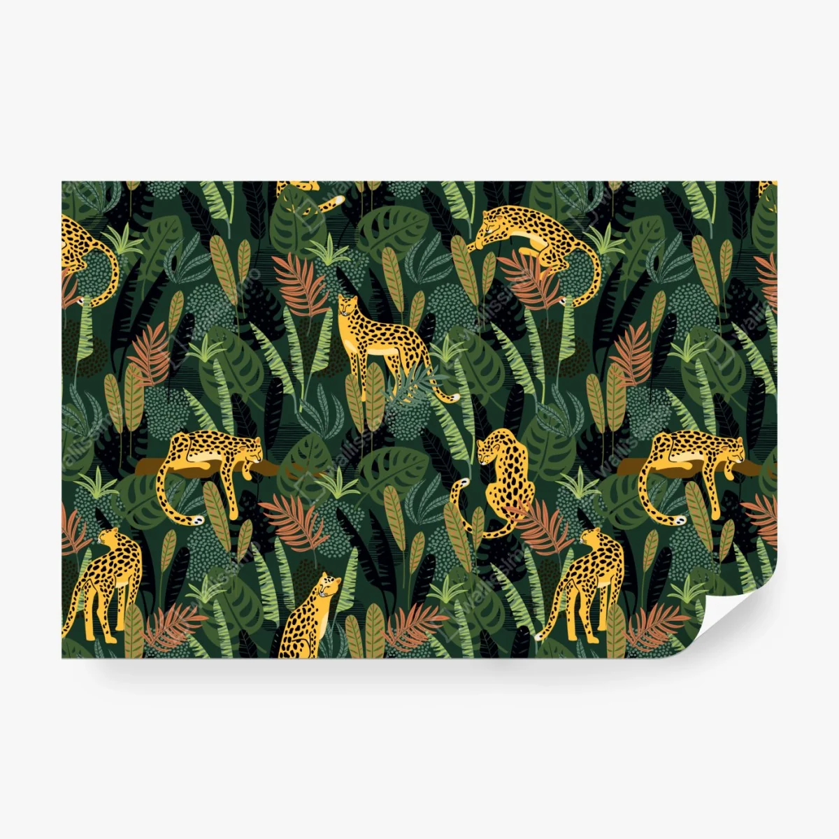 Fototapete tropisches leopardenmuster – Wallnifity® Fototapete tropisches leopardenmuster – Wallnifity®