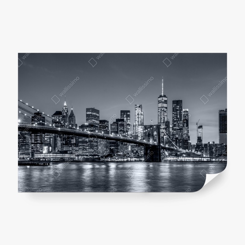 Fototapete gold-schwarzer marmorwirbel – Wallnifity®