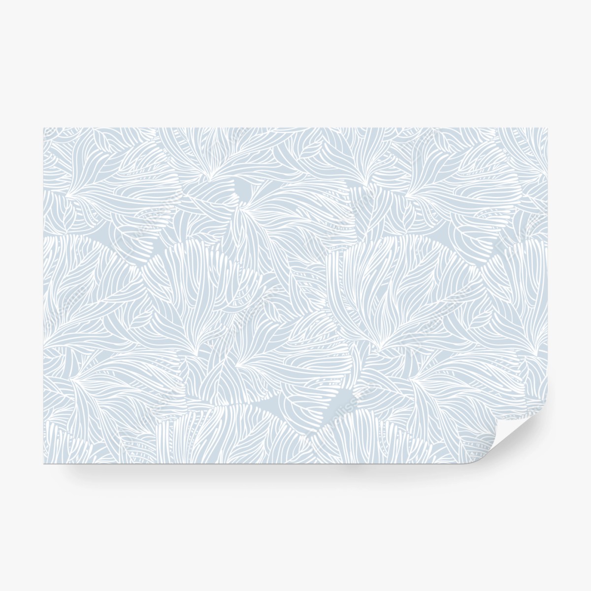 Fototapete sanftes blaues botanisches muster – Wallnifity® Fototapete sanftes blaues botanisches muster – Wallnifity®