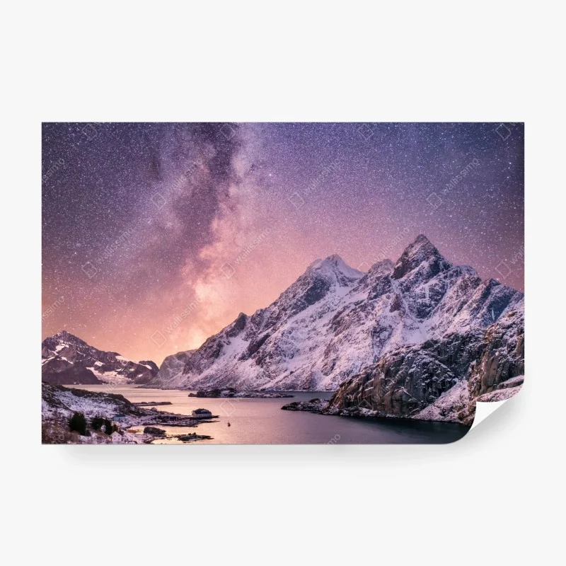 Fototapete tiefblaue abstrakte struktur – Wallnifity®