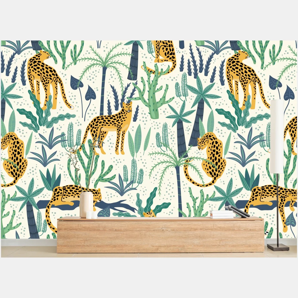 Fototapete tropisches leopardmuster – Wallnifity® Fototapete tropisches leopardmuster – Wallnifity®