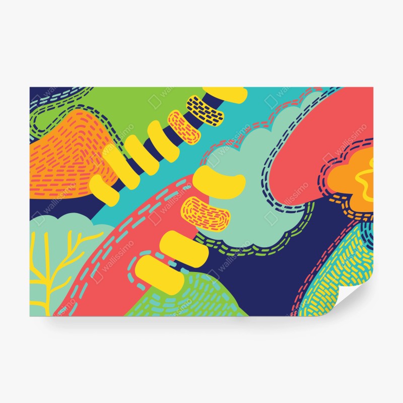 Fototapete üppige monstera-blätter – Wallnifity®