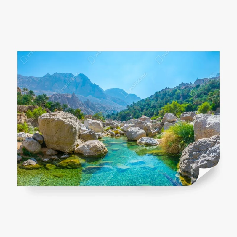 Fototapete tropische dschungel-wildtierszene – Wallnifity®