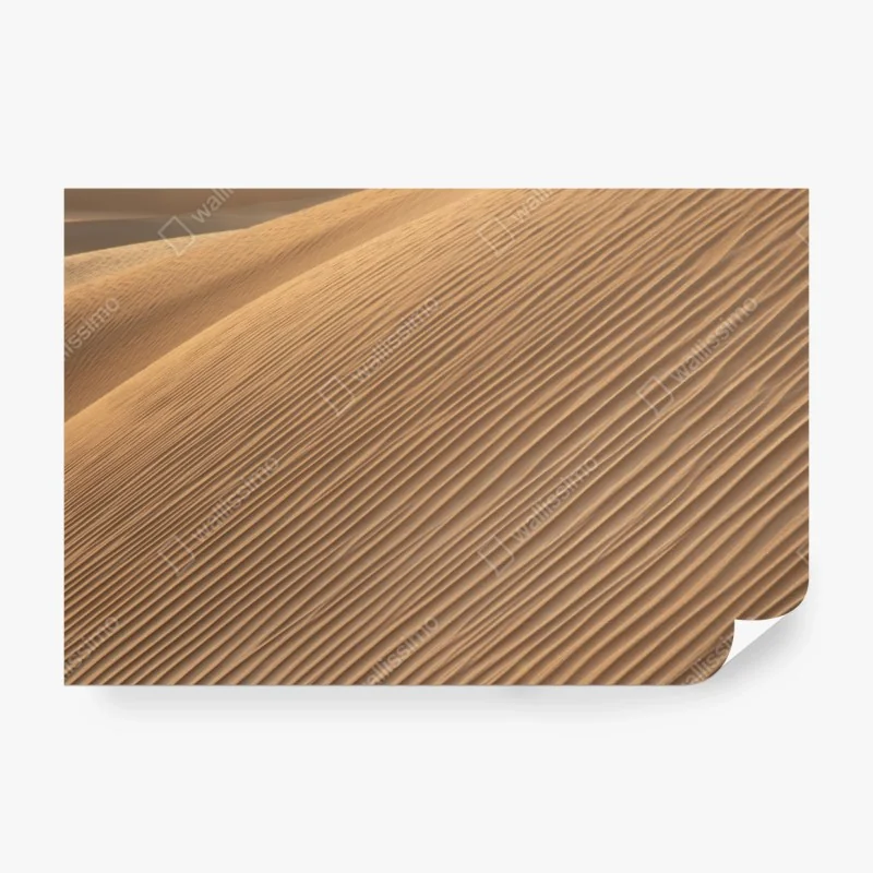 Fototapete goldene sanddünen minimalistisches landschaftsbild