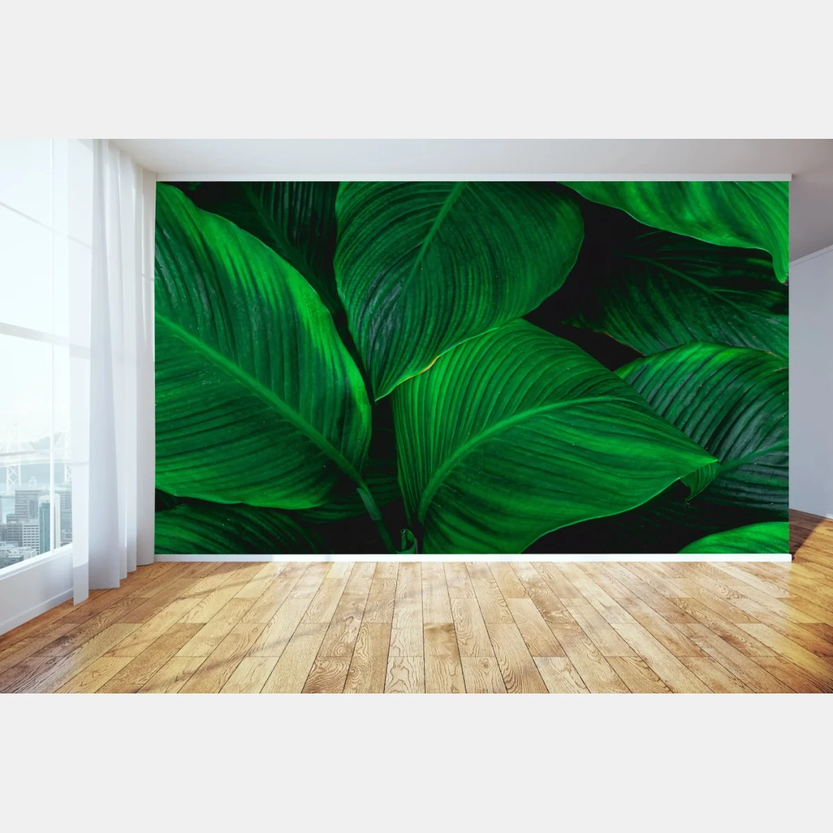 Fototapete üppige tropische blätter – Wallnifity® Fototapete üppige tropische blätter – Wallnifity®