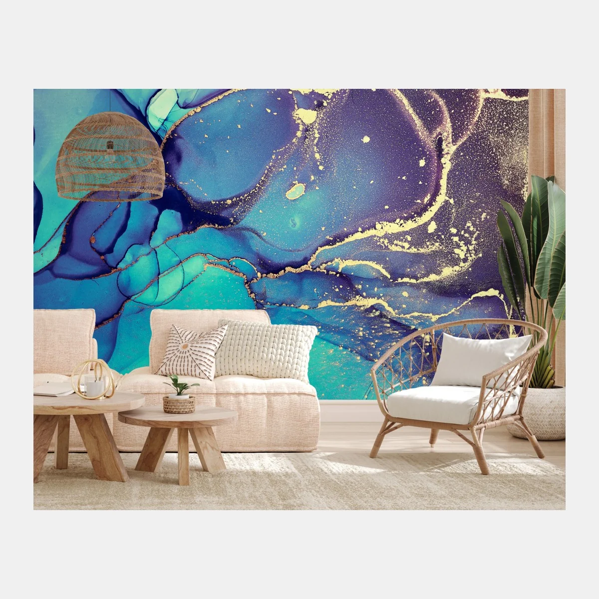 Fototapete türkis und gold fließende marmorabstraktion – Wallnifity® Fototapete türkis und gold fließende marmorabstraktion – Wallnifity®