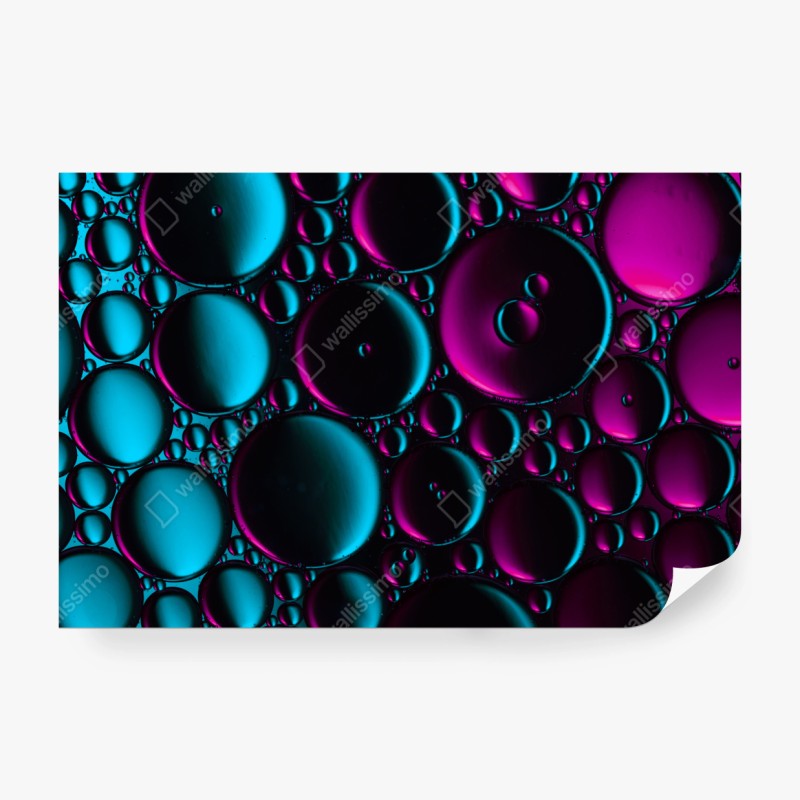 Fototapete tropisches muster mit rosa flamingo und rosen – Wallnifity®