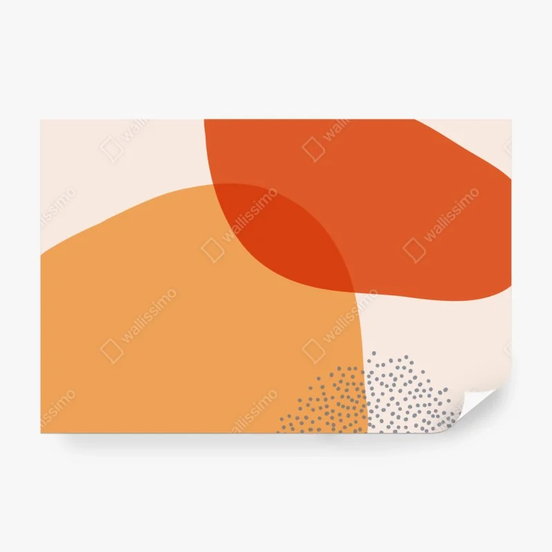 Fototapete verspieltes tiger dschungel muster – Wallnifity®