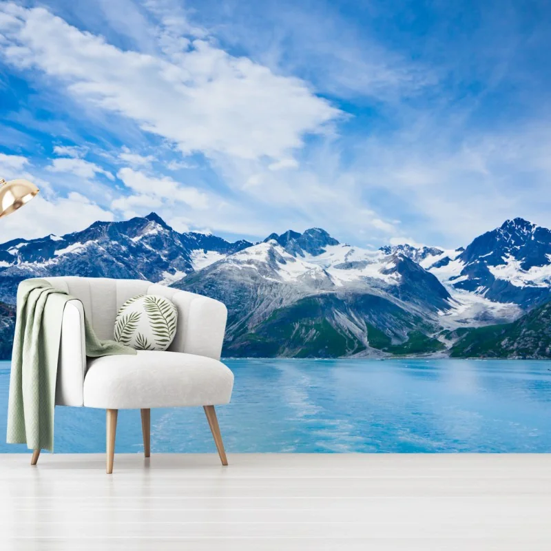 Fototapete schneebedeckte gipfel in Glacier Bay, Alaska – Wallnifity® Fototapete schneebedeckte gipfel in Glacier Bay, Alaska – Wallnifity®