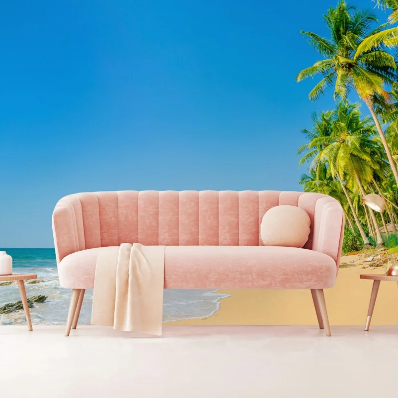 Fototapete tropischer palmenstrand – Wallnifity® Fototapete tropischer palmenstrand – Wallnifity®