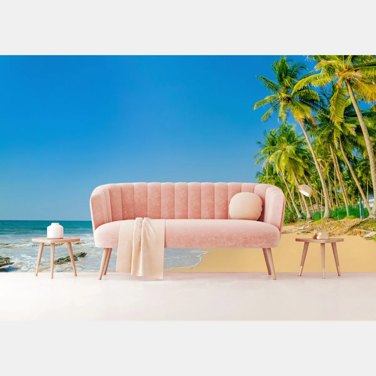 Fototapete tropischer palmenstrand – Wallnifity® Fototapete tropischer palmenstrand – Wallnifity®