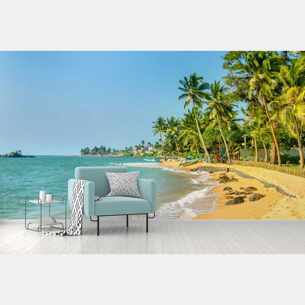 Fototapete tropischer palmenstrand – Wallnifity® Fototapete tropischer palmenstrand – Wallnifity®