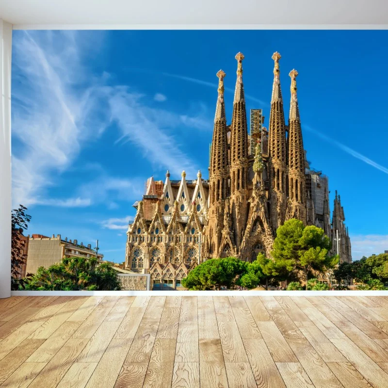 Fototapete Sagrada Familia in Barcelona